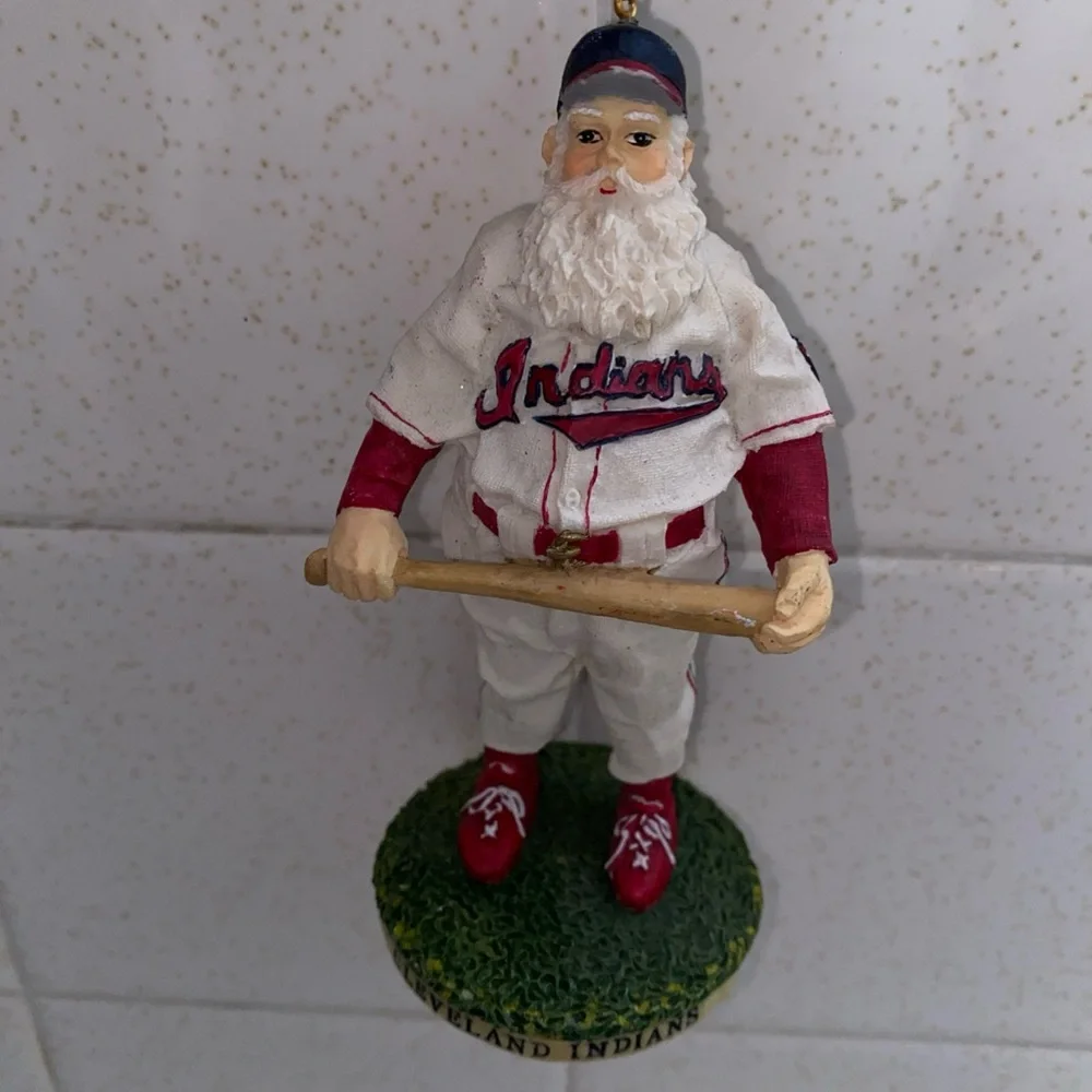 VTG Flambro 1994 Cleveland Indians Major‎ League Baseball Christmas ornament